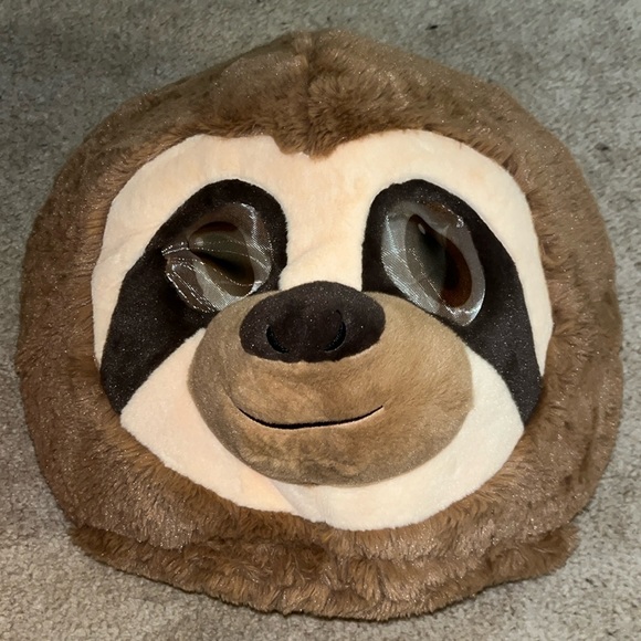 Dan Dee Big Greeter Head Mask Rascally Racoon Plush Cosplay Halloween - Picture 1 of 6